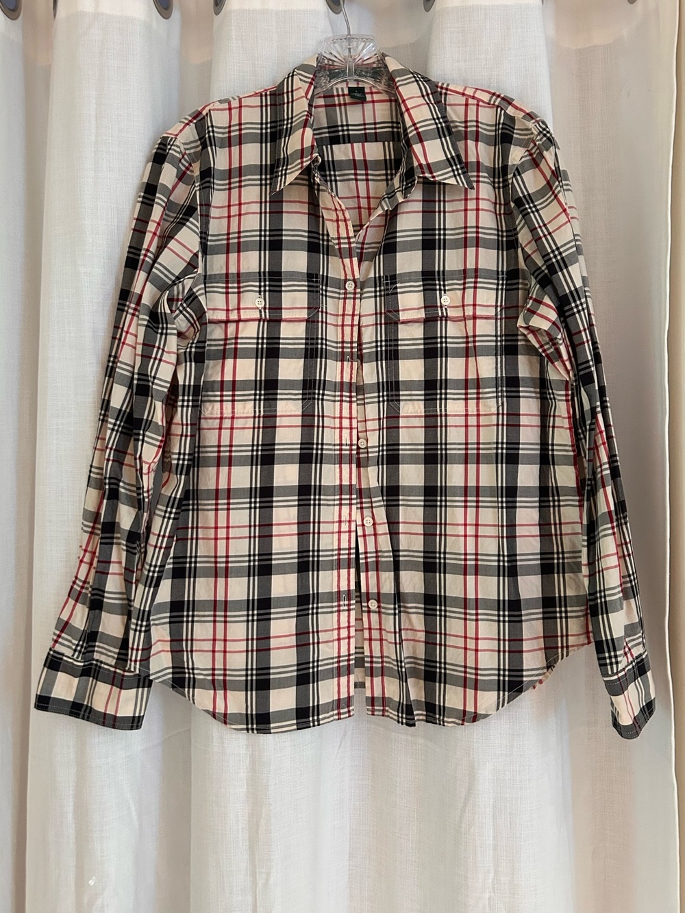 Lauren Ralph Lauren Plaid Button-Front Shirt